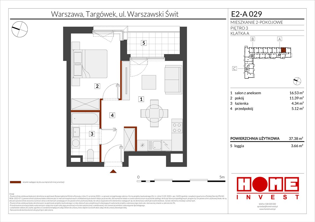 Nowe mieszkanie dwupokojowe Warszawski Świt Etap XI Warszawa, Targówek, ul. Warszawski Świt  37m2 Foto 1