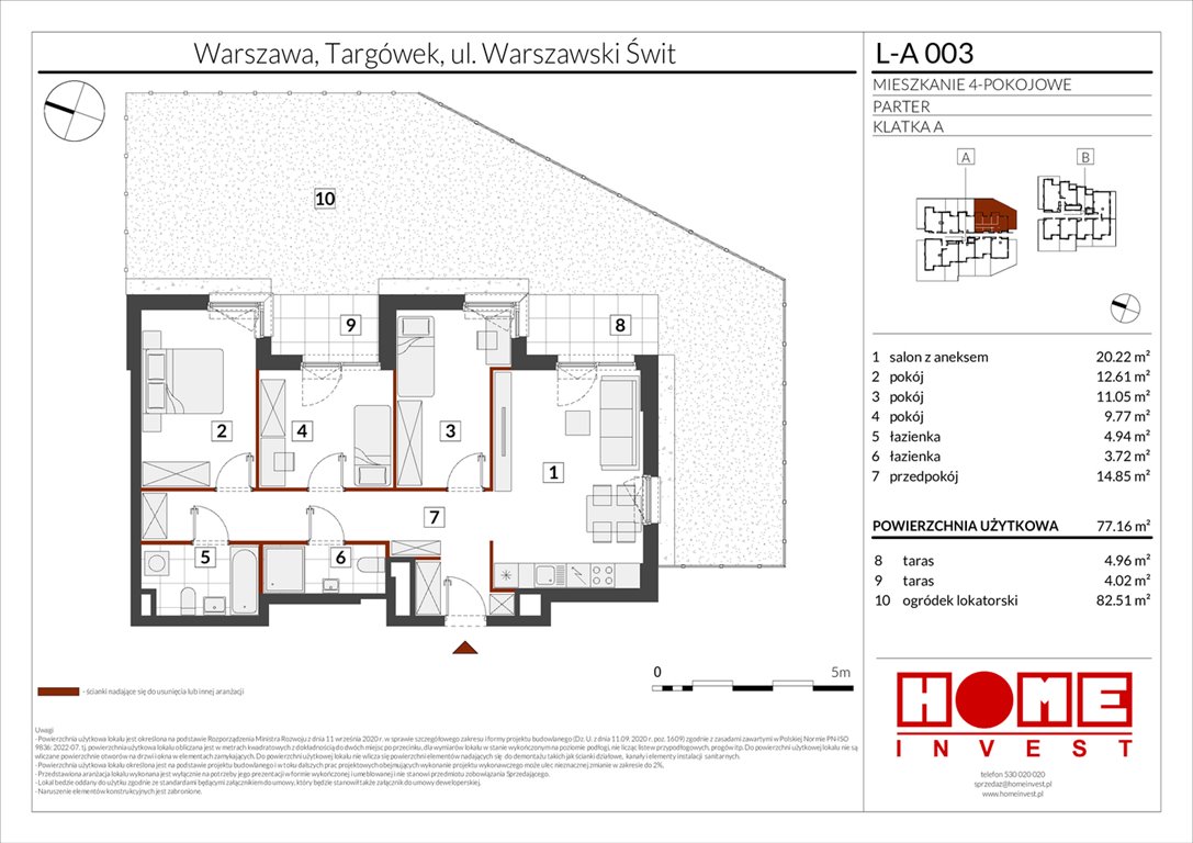 Nowe mieszkanie czteropokojowe  Warszawski Świt Etap XII Warszawa, Targówek, ul. Warszawski Świt  77m2 Foto 1