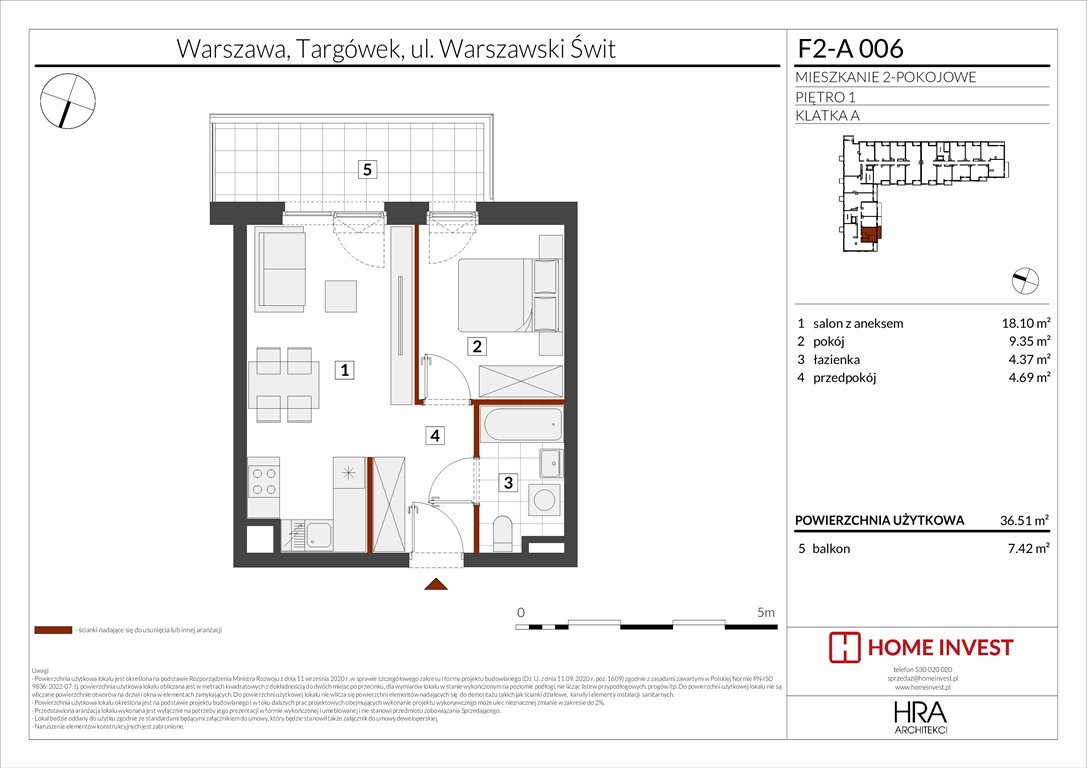 Nowe mieszkanie dwupokojowe Warszawski Świt Etap XIV Warszawa, ul. Warszawski Świt  37m2 Foto 1