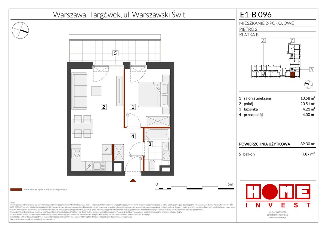 Nowe mieszkanie dwupokojowe Warszawski Świt Etap X Warszawa, Targówek, ul. Warszawski Świt  39m2 Foto 1