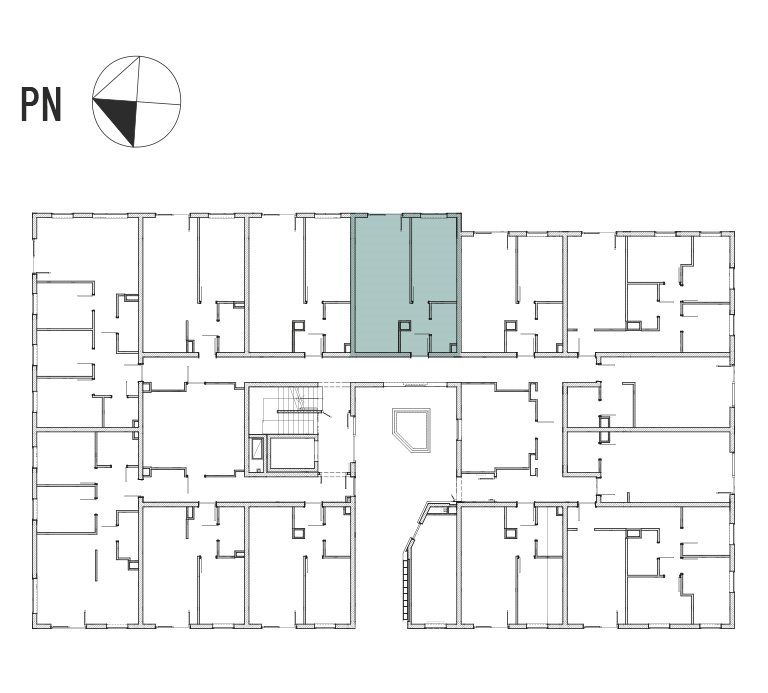 Nowe mieszkanie dwupokojowe ATRIUM HOUSE Tyczyn, Laurowa 25  42m2 Foto 1