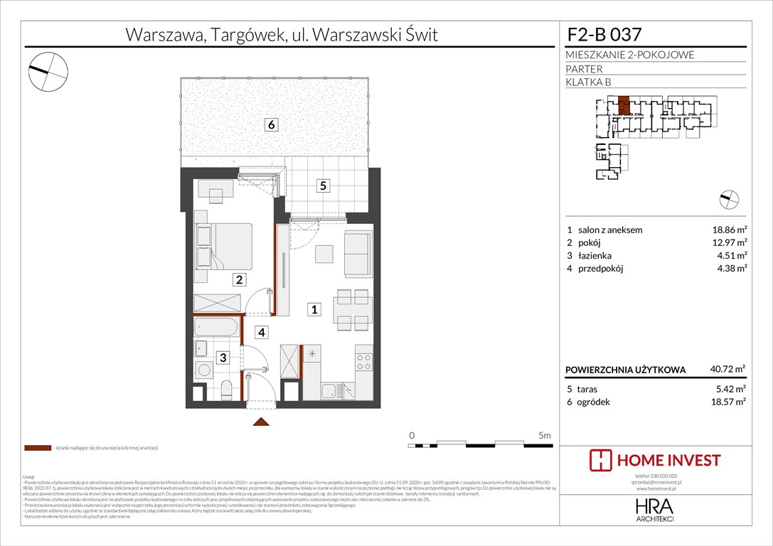 Nowe mieszkanie dwupokojowe Warszawski Świt Etap XIV Warszawa, ul. Warszawski Świt  41m2 Foto 1