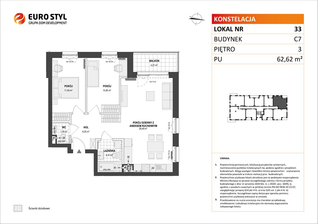 mieszkanie na sprzedaż 63m2 mieszkanie Gdynia, Pogórze, Paderewskiego