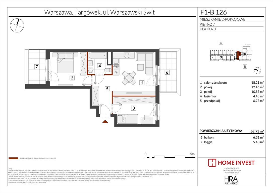 Nowe mieszkanie trzypokojowe Warszawski Świt Etap XIII Warszawa, ul. Warszawski Świt  53m2 Foto 1
