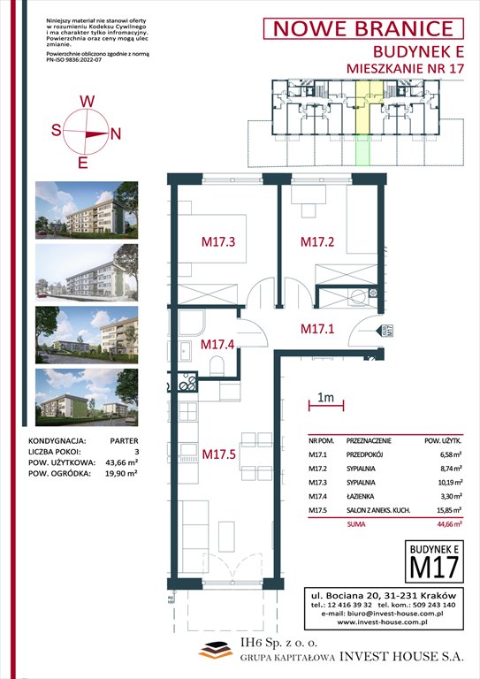 Nowe mieszkanie Nowe Branice Kraków, Szymańskiego  45m2 Foto 1