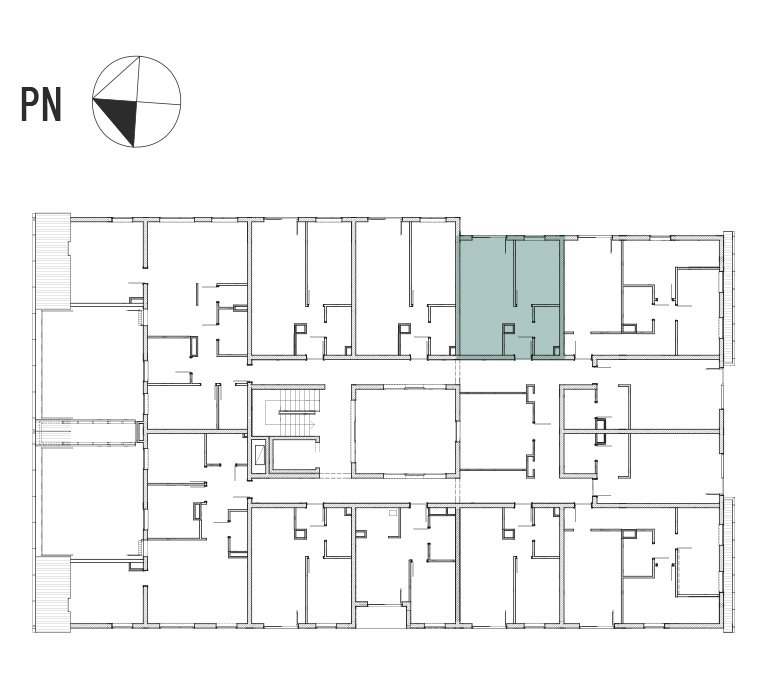 Nowe mieszkanie dwupokojowe ATRIUM HOUSE Tyczyn, Laurowa 25  36m2 Foto 1