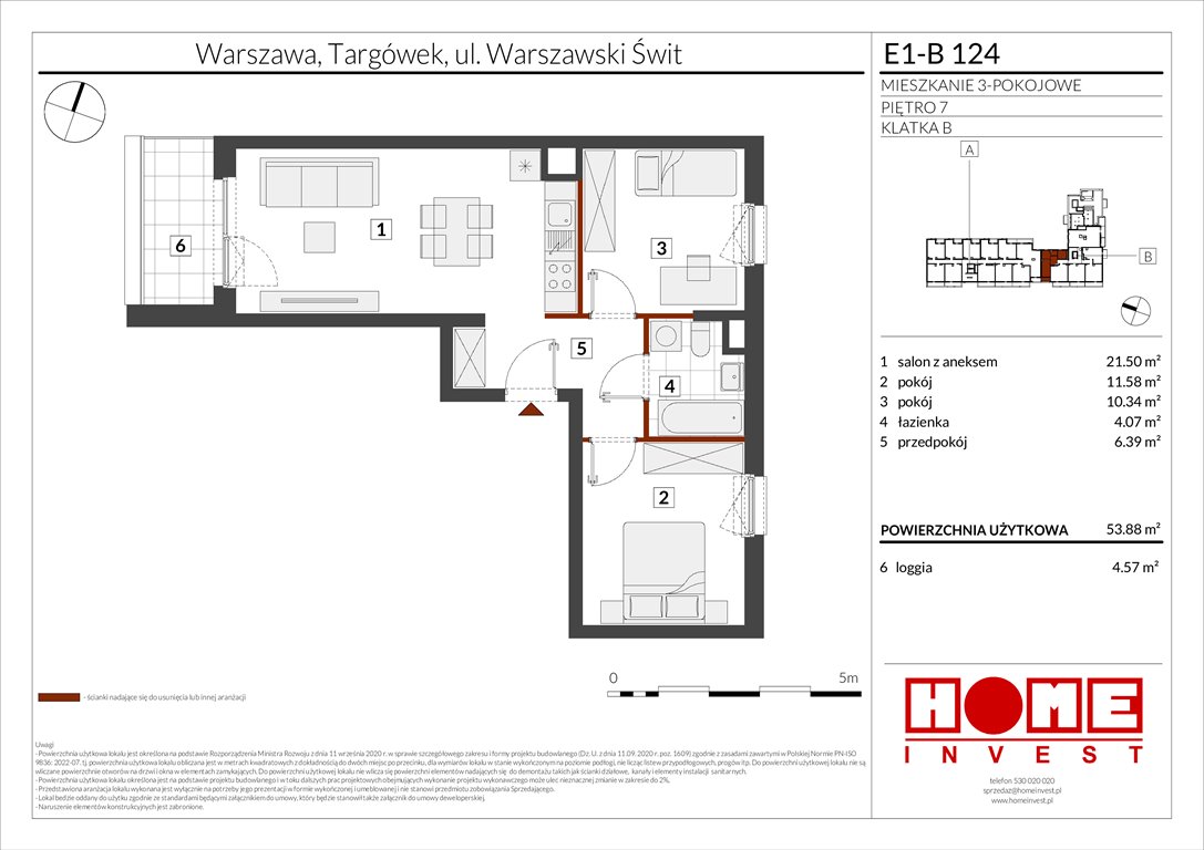 Nowe mieszkanie trzypokojowe Warszawski Świt Etap X Warszawa, Targówek, ul. Warszawski Świt  54m2 Foto 1