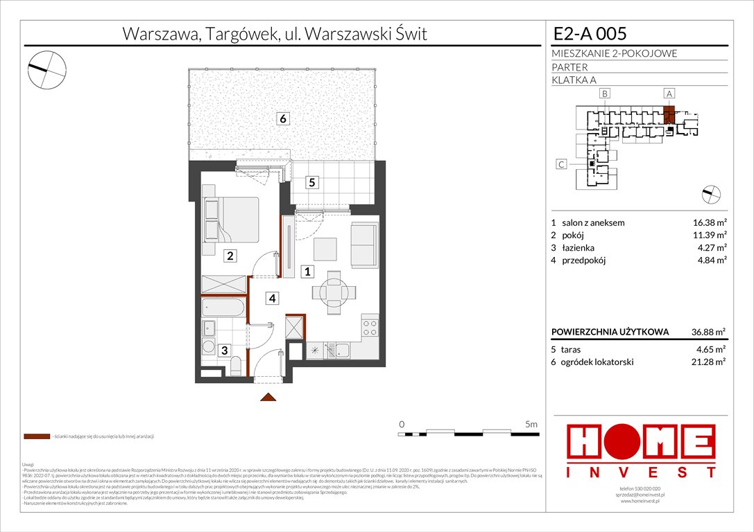 Nowe mieszkanie dwupokojowe Warszawski Świt Etap XI Warszawa, Targówek, ul. Warszawski Świt  37m2 Foto 1