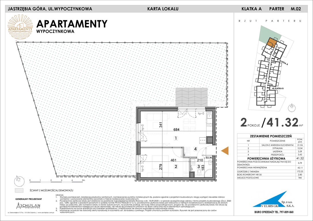 Nowe mieszkanie Apartamenty Wypoczynkowa Jastrzębia Góra, Wypoczynkowa  41m2 Foto 1