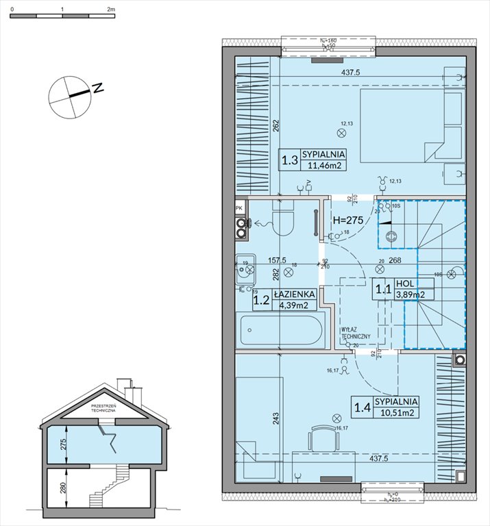 Nowy dom Nova Magdalenka 7 Słomin, Piaseczyńska  66m2 Foto 1