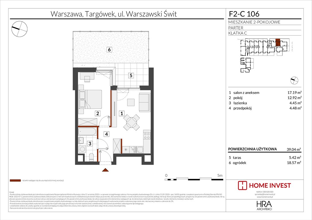 Nowe mieszkanie dwupokojowe Warszawski Świt Etap XIV Warszawa, ul. Warszawski Świt  39m2 Foto 1