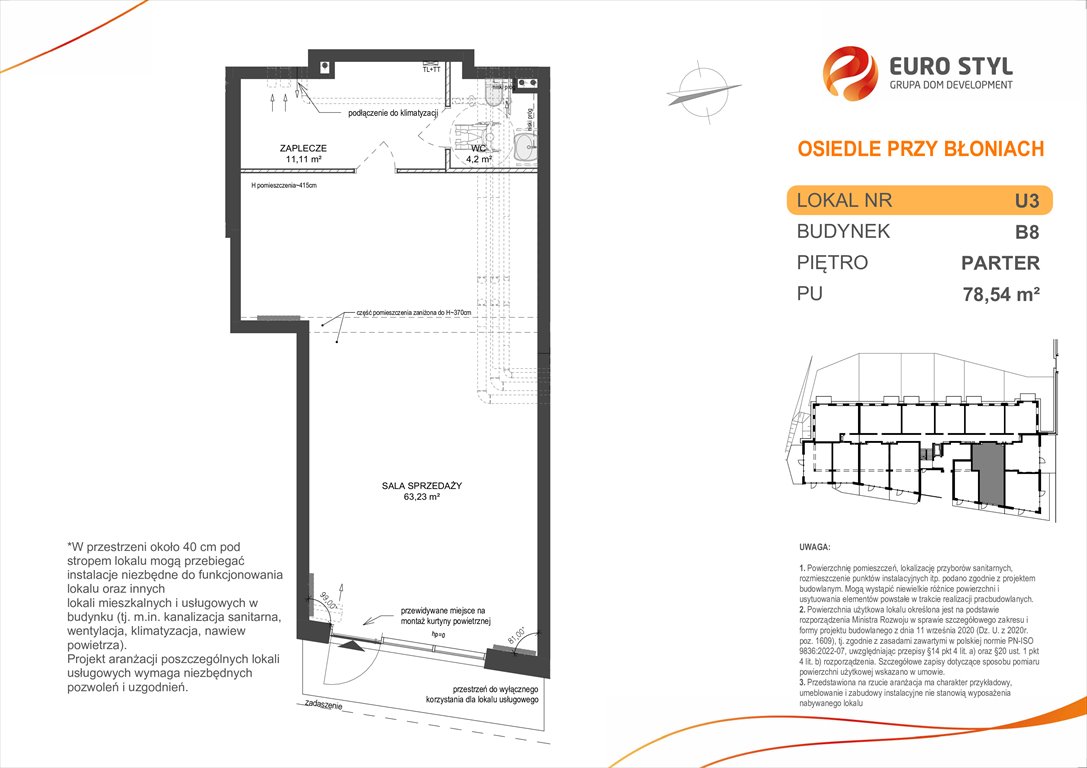 lokal użytkowy na sprzedaż 79m2 lokal użytkowy Rumia, Janowo, Błoń Janowskich