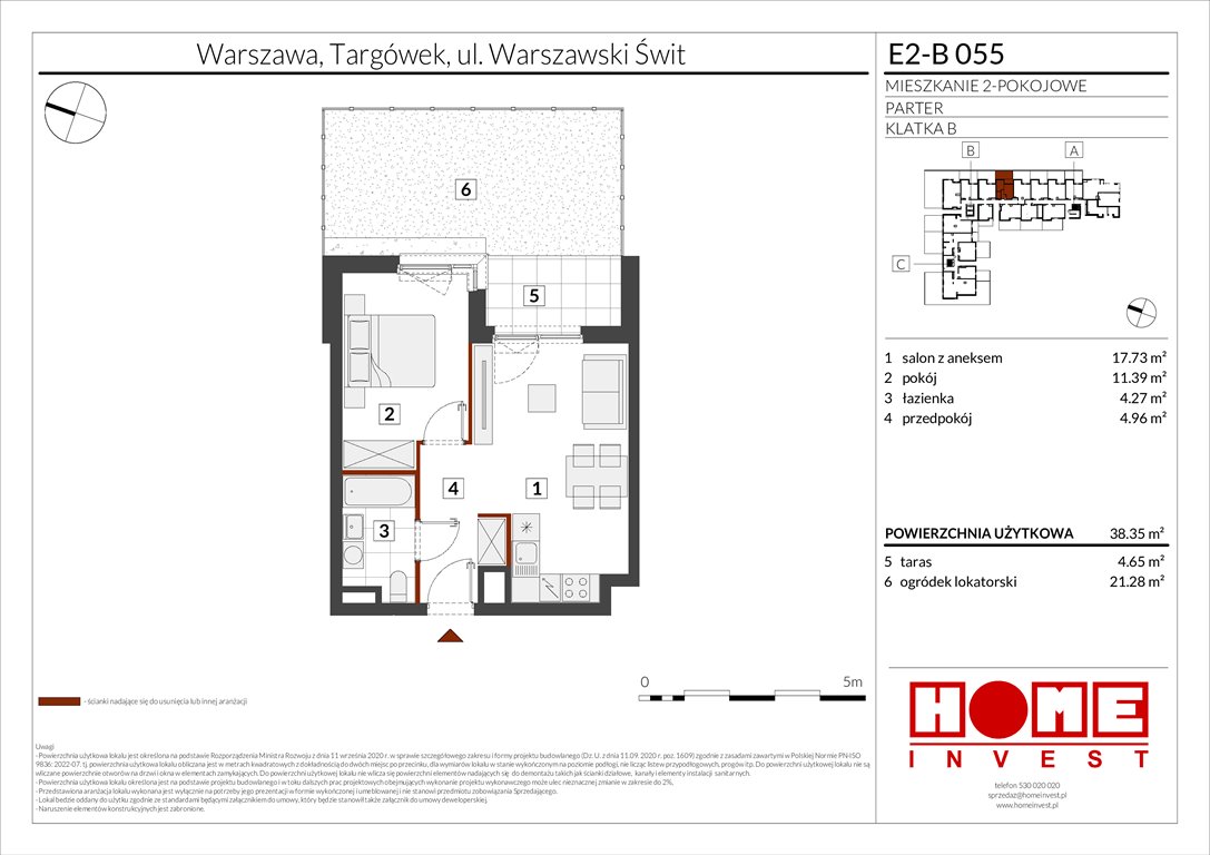 Nowe mieszkanie dwupokojowe Warszawski Świt Etap XI Warszawa, Targówek, ul. Warszawski Świt  38m2 Foto 1
