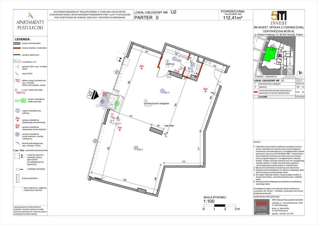 Nowy lokal użytkowy Apartamenty Pustułeczki  Warszawa, Ursynów, Pustułeczki 18D  112m2 Foto 1