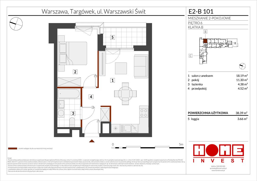Nowe mieszkanie dwupokojowe Warszawski Świt Etap XI Warszawa, Targówek, ul. Warszawski Świt  38m2 Foto 1