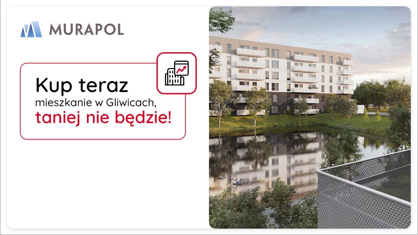 Nowe mieszkanie trzypokojowe Murapol Osiedle Szafirove Gliwice, STARE GLIWICE, ul. Szafirowa  68m2 Foto 1