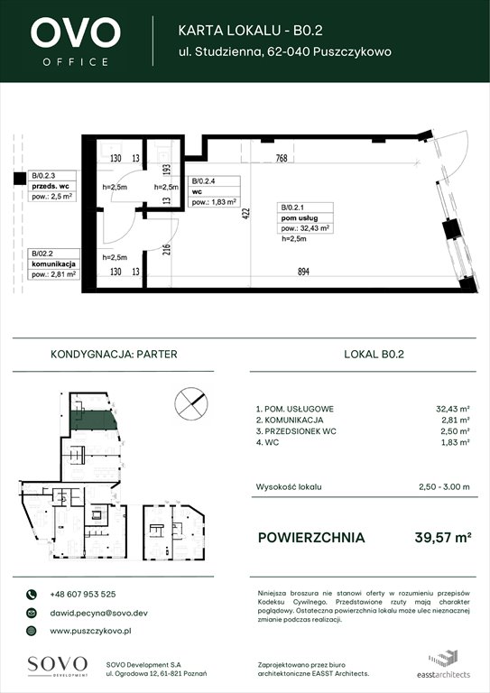 Nowe mieszkanie OVO Office Puszczykowo, Studzienna 2G  40m2 Foto 1