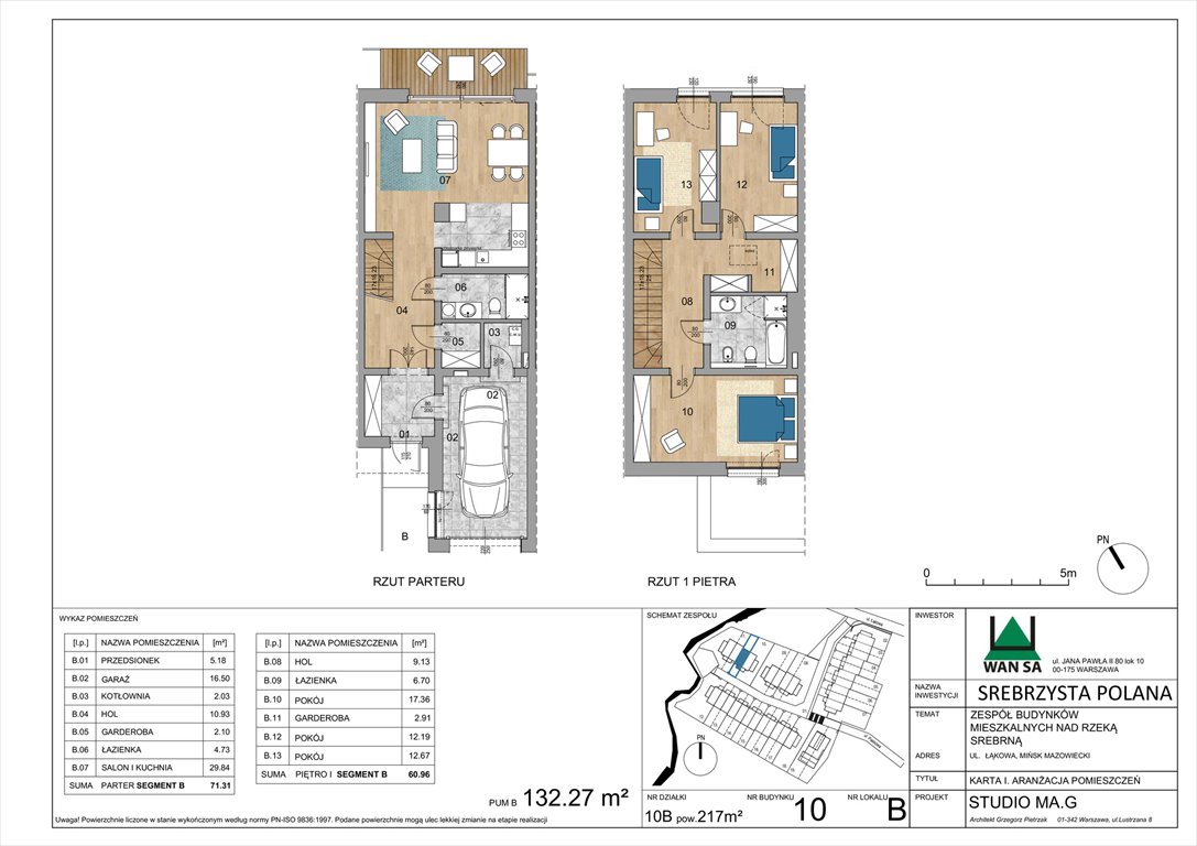 Nowy dom SREBRZYSTA POLANA Mińsk Mazowiecki, Łąkowa 11  132m2 Foto 1