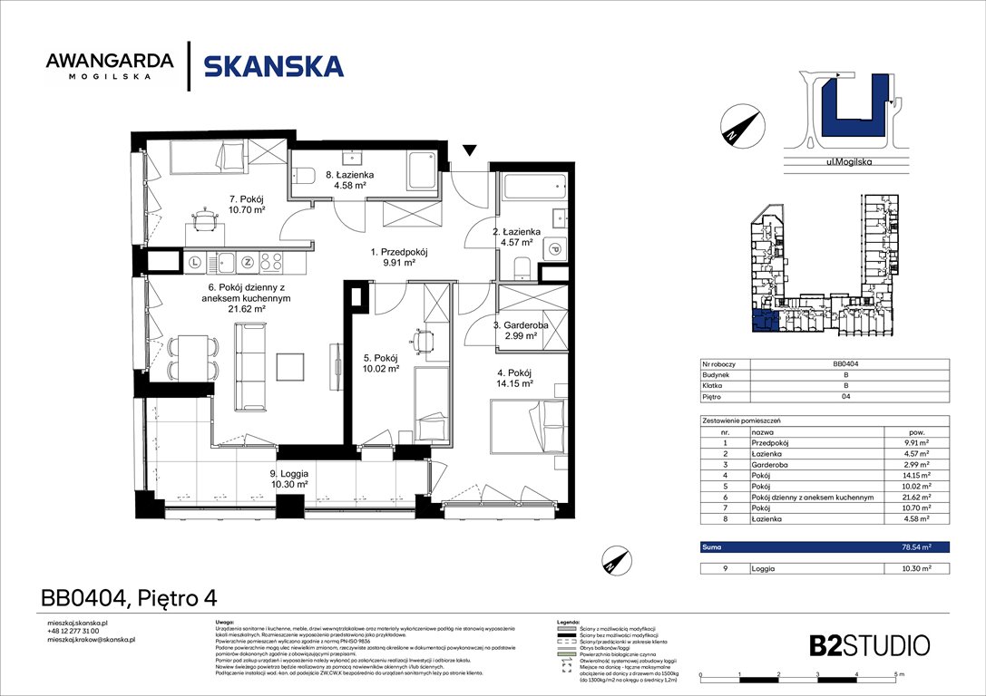 Nowe mieszkanie czteropokojowe  Awangarda Mogilska Kraków, Prądnik Czerwony, Mogilska 126  79m2 Foto 1