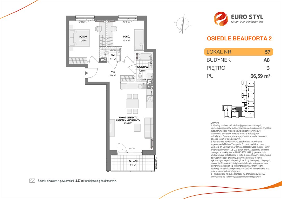 mieszkanie na sprzedaż 67m2 mieszkanie Pogórze, Pogórze, ul. Paderewskiego