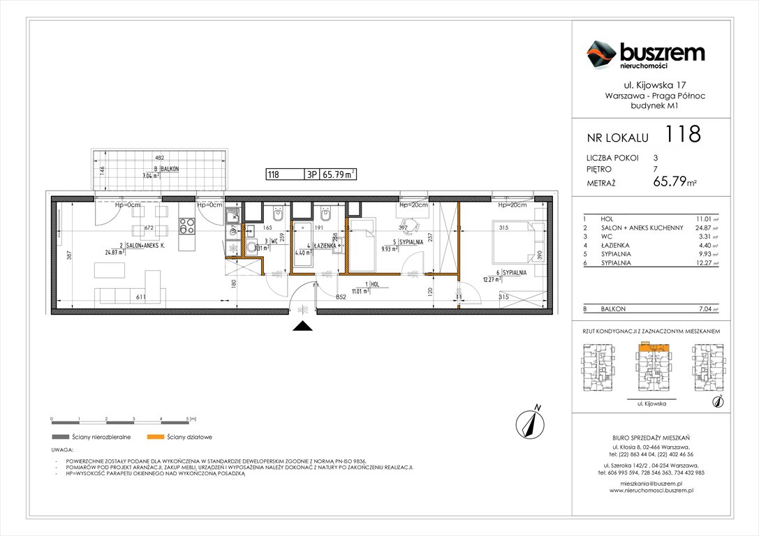 Nowe mieszkanie trzypokojowe Kijowska 17 Warszawa, Praga Północ, Kijowska 17  66m2 Foto 1