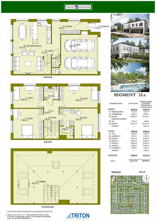 Nowy dom Triton Country Stara Wieś, Głogowa 28  212m2 Foto 1