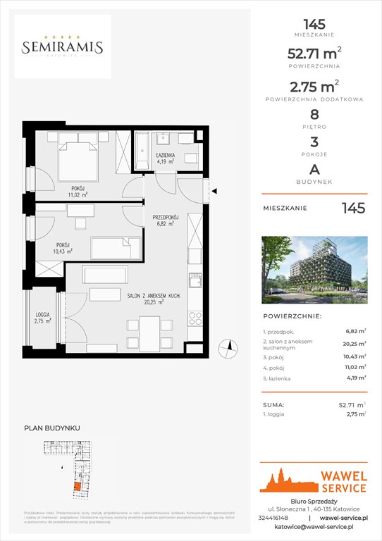 mieszkanie na sprzedaż 53m2 mieszkanie Katowice, Bogucice - Dąbrówka Mała, Wiertnicza 32