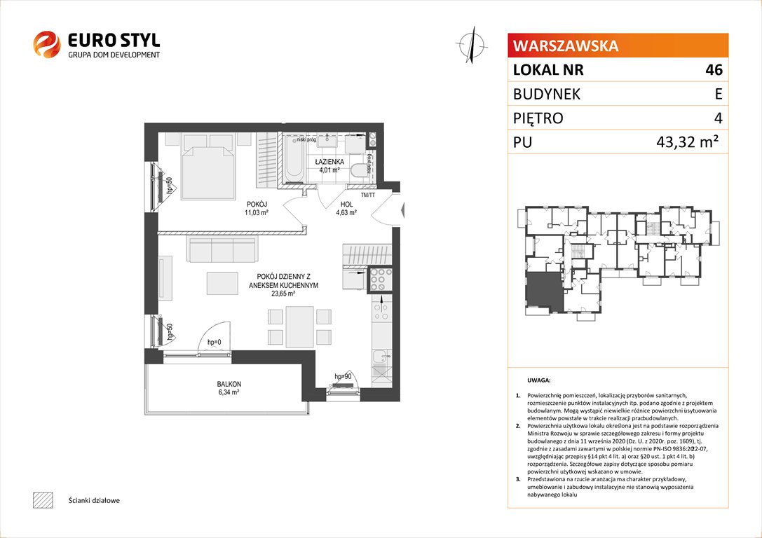 mieszkanie na sprzedaż 43m2 mieszkanie Gdańsk, Warszawska