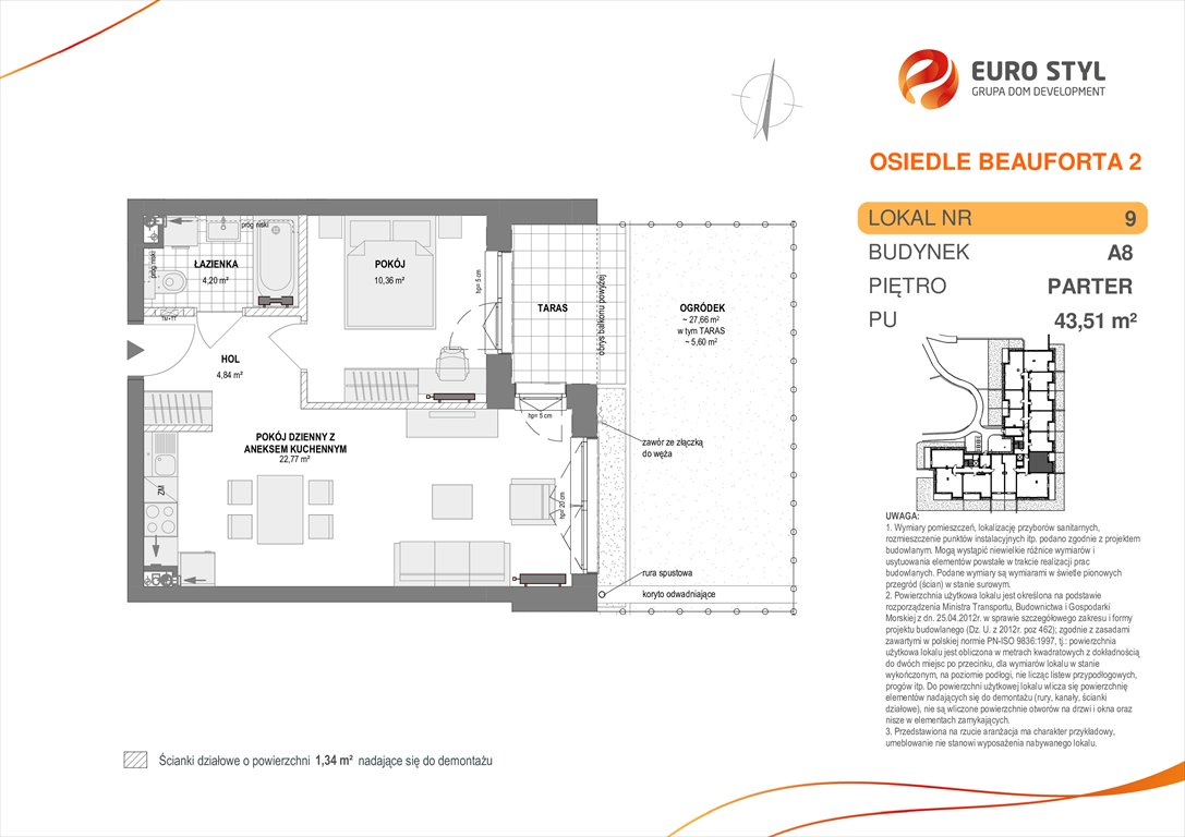 mieszkanie na sprzedaż 44m2 mieszkanie Pogórze, Pogórze, ul. Paderewskiego