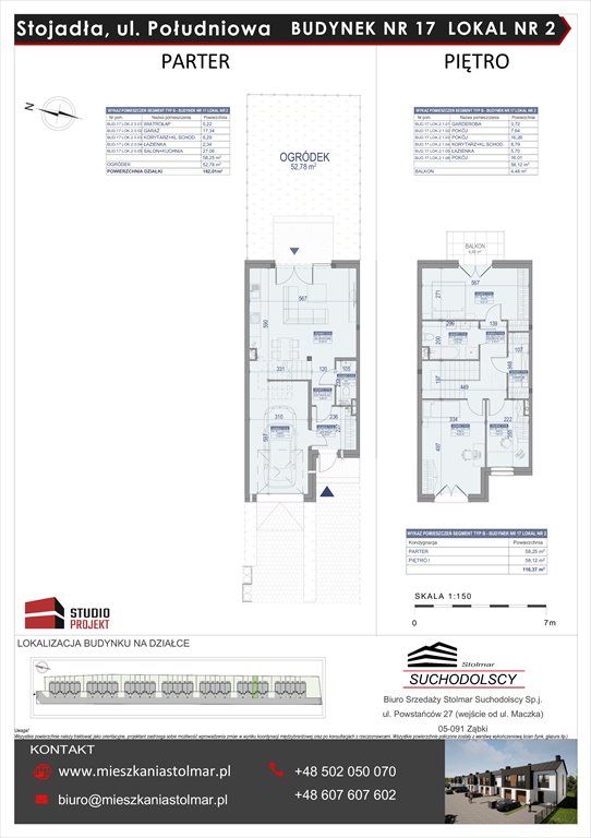 Nowe mieszkanie czteropokojowe  Osiedle Południowe Mińsk Mazowiecki, Stojadła, Południowa 58  116m2 Foto 1
