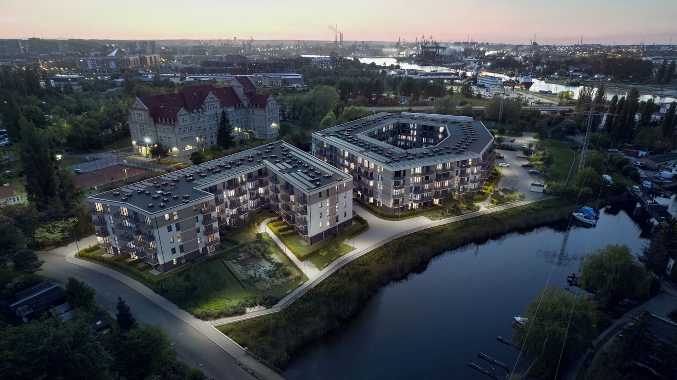 Nowe mieszkanie dwupokojowe Murapol Portovo Gdańsk, ul. Mostek  34m2 Foto 6