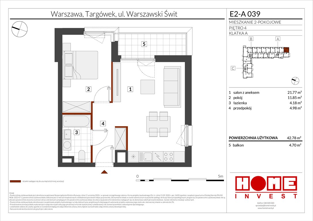 Nowe mieszkanie dwupokojowe Warszawski Świt Etap XI Warszawa, Targówek, ul. Warszawski Świt  43m2 Foto 1