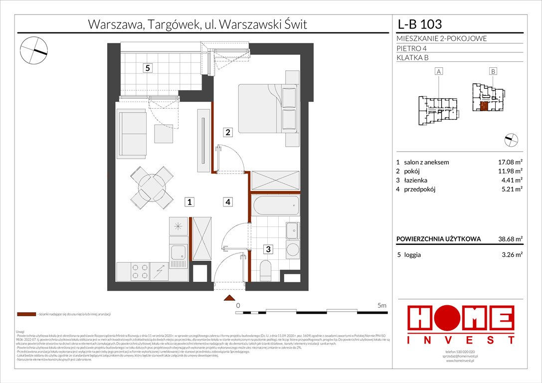 Nowe mieszkanie dwupokojowe Warszawski Świt Etap XII Warszawa, Targówek, ul. Warszawski Świt  39m2 Foto 1