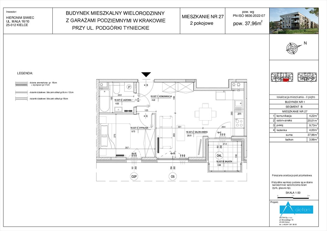 Nowe mieszkanie dwupokojowe Podgórki Tynieckie Kraków, Dębniki, Podgórki Tynieckie  38m2 Foto 1