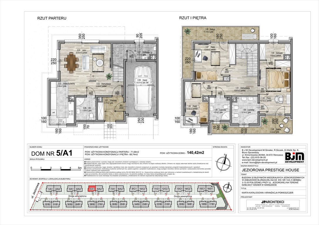 Nowy dom JEZIOROWA PRESTIGE HOUSE Warszawa, Wawer, Jeziorowa  140m2 Foto 1