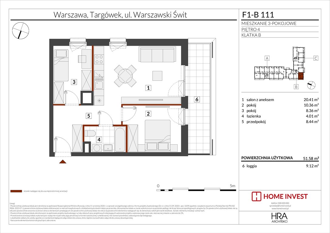 Nowe mieszkanie trzypokojowe Warszawski Świt Etap XIII Warszawa, ul. Warszawski Świt  52m2 Foto 1