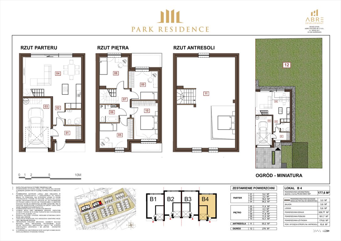 Nowy dom Park Residence Warszawa, Białołęka, Uczniowska 3  178m2 Foto 1