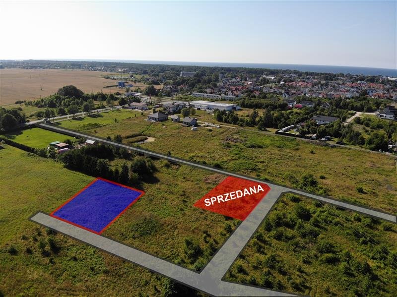 Polecam działkę 849 m² pod dom w Mielnie, warunki zabudowy Mielno, Przed Zieloną  849m2 Foto 1
