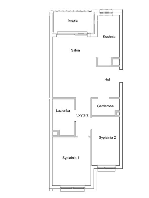 Mieszkanie trzypokojowe na sprzedaż Olsztyn, Wincentego Pstrowskiego  62m2 Foto 18