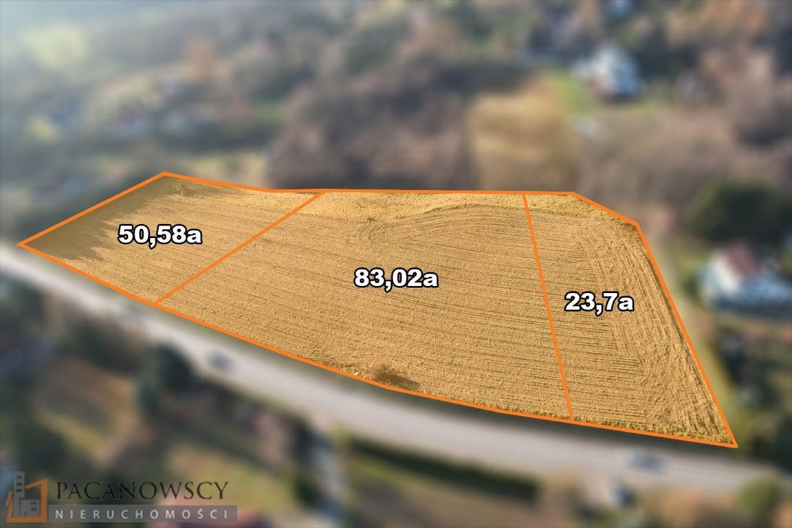 Działka rolna z możliwością zabudowy, 23,7 ara, Januszowice Januszowice  2 370m2 Foto 1