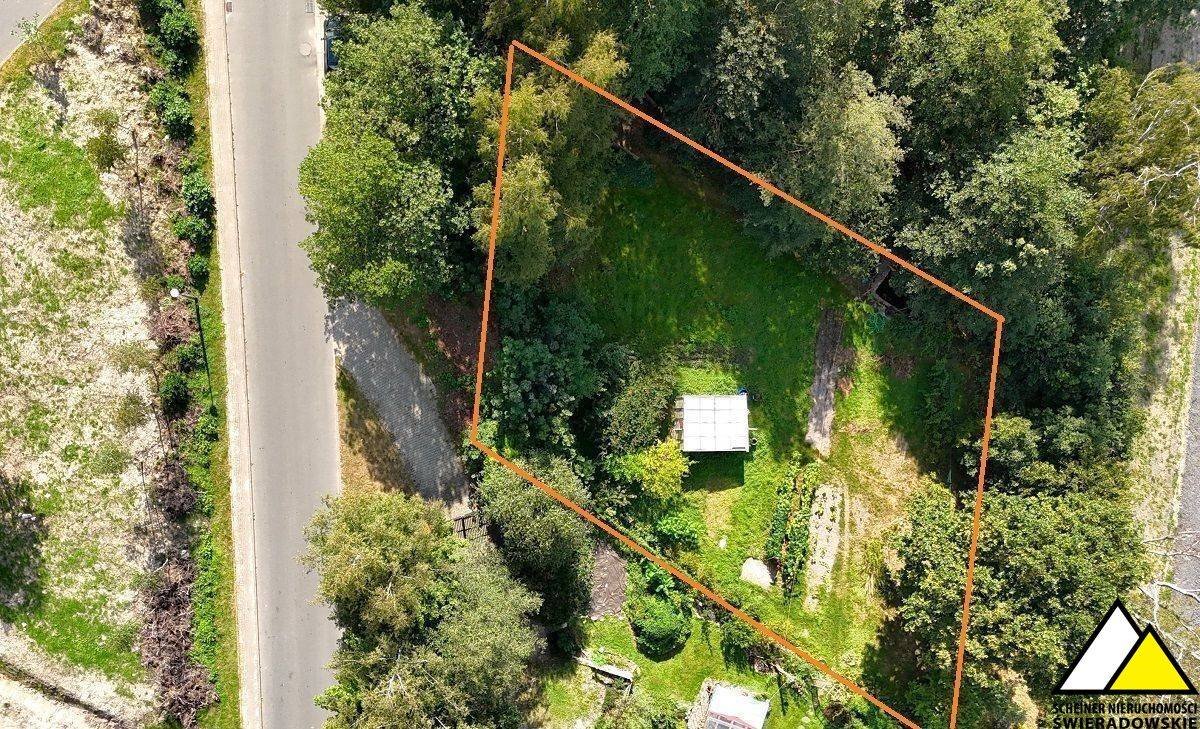 Polecam działkę 756 m² w Świeradowie Zdroju z oczkiem wodnym Świeradów-Zdrój, Kolejowa  756m2 Foto 1