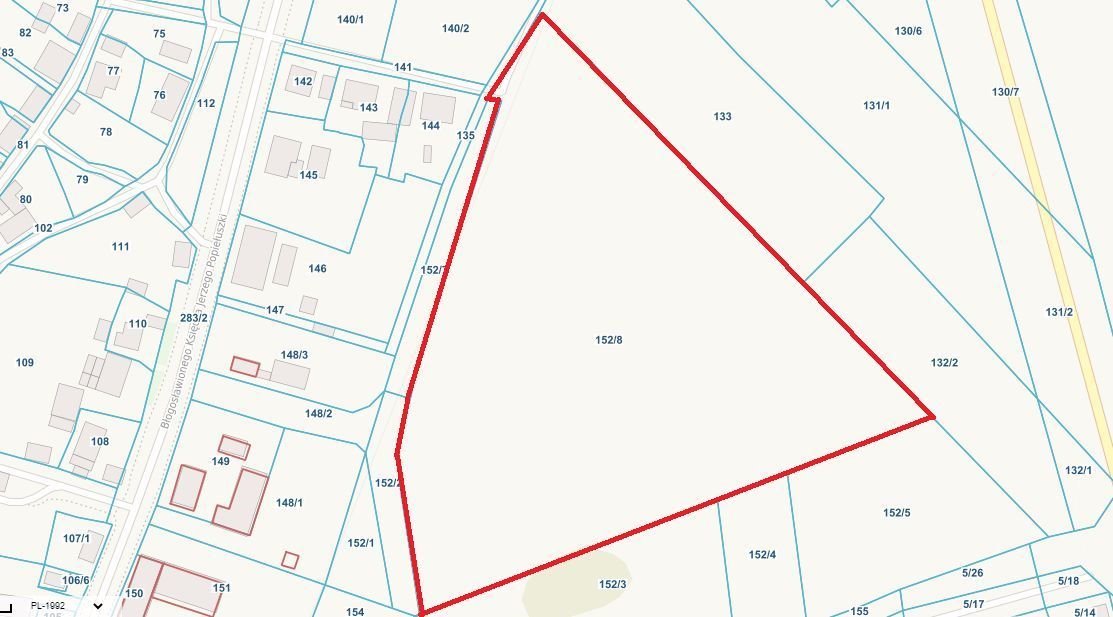 Działka pod inwestycję usługowo-produkcyjną przy granicy Sieniawka, Sieniawka  24 891m2 Foto 1