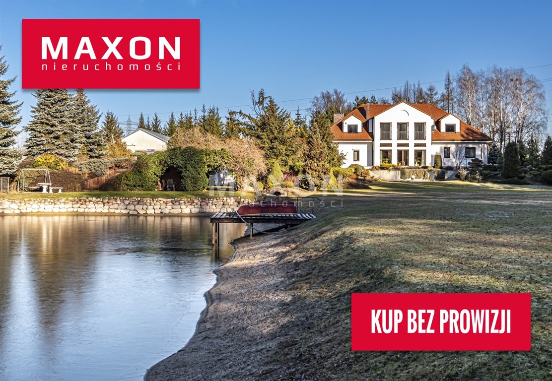 Unikatowa posiadłość w Łazach z własnym lasem i stawem Łazy, Cicha  900m2 Foto 1