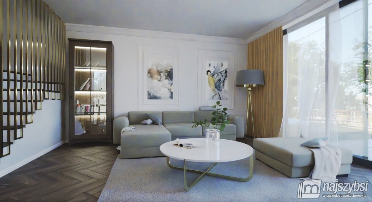 Na sprzedaż nowoczesny segment 89 m² z garażem i ogrzewaniem podłogowym Stargard, Pyrzyckie  89m2 Foto 1