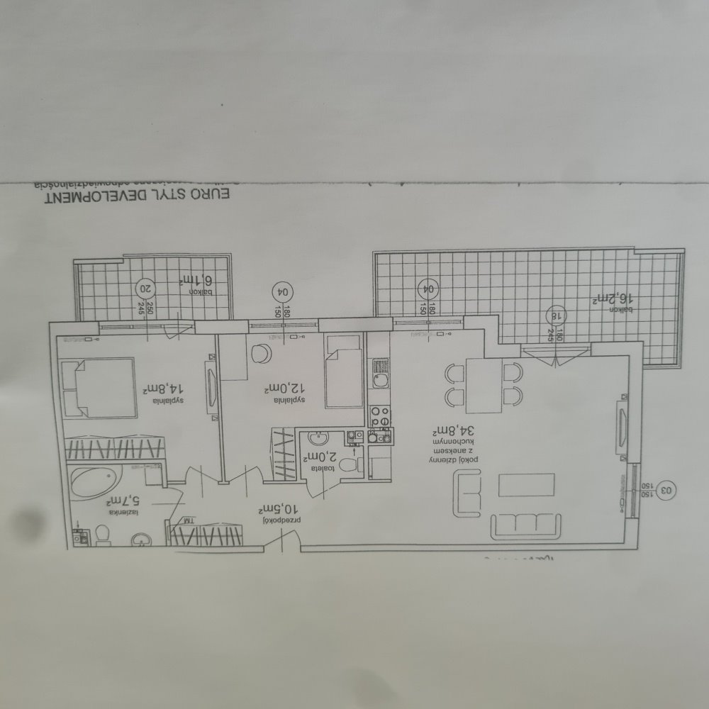 Mieszkanie trzypokojowe na sprzedaż Gdańsk, Przymorze, Bolesława Krzywoustego 19  80m2 Foto 13