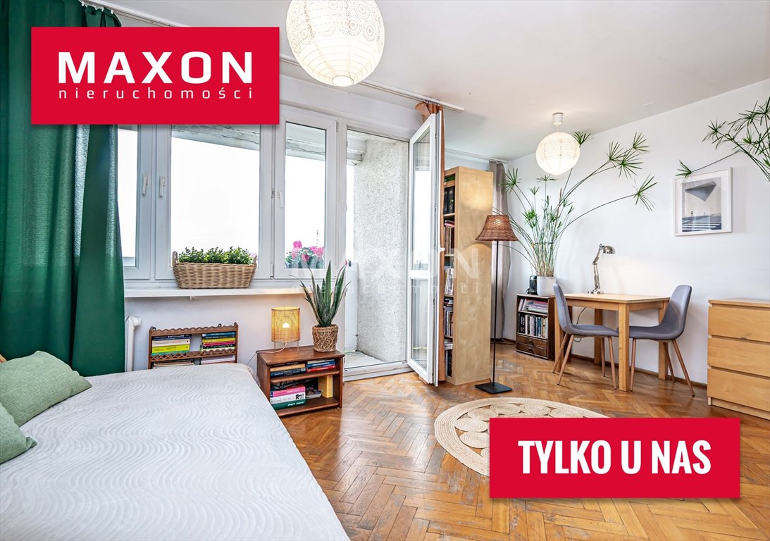 Widok na park i panorama Warszawy – kawalerka 28,9 m² Warszawa, Mokotów, ul. Giordana Bruna  29m2 Foto 1