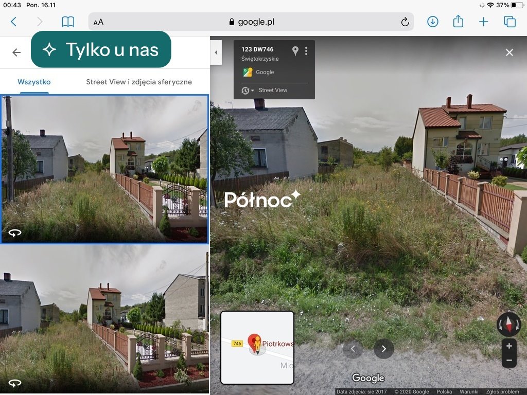 Działka 3000 m² pod zabudowę w Modliszewicach z mediami Modliszewice, Piotrkowska  3 000m2 Foto 1