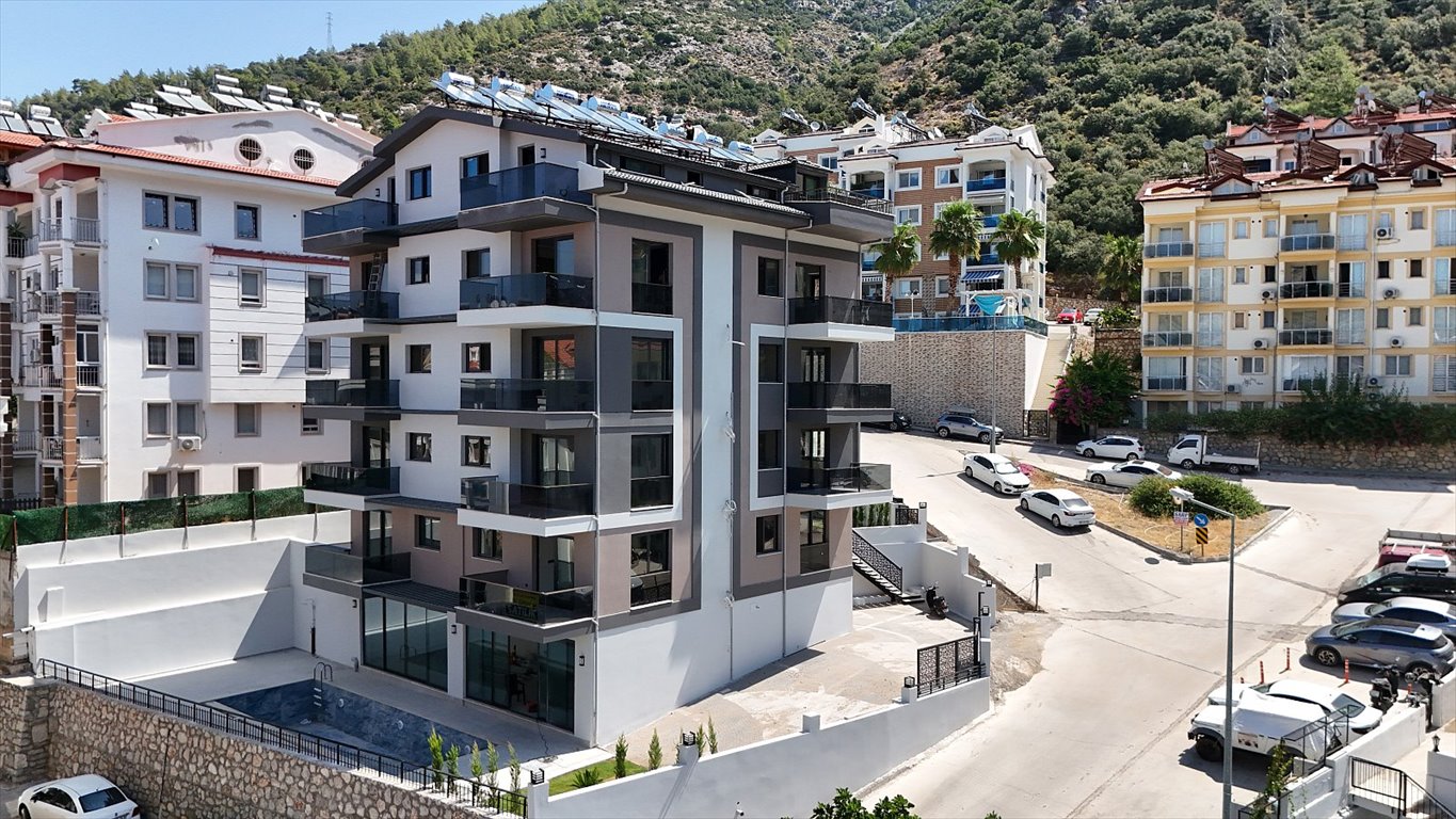 Nowoczesny apartament 2 syp. z basenem i widokiem na Fethiye Turcja, Taşyaka, Taşyaka, Fethiye, Muğla  110m2 Foto 1