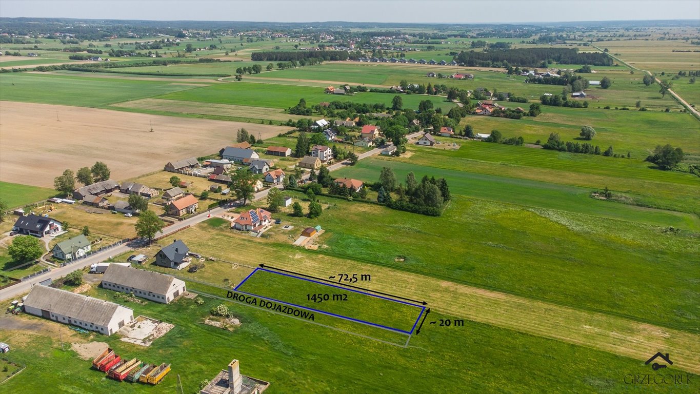 Działka inna na sprzedaż Dobrzyniewo Duże, Jaworówka  1 450m2 Foto 2