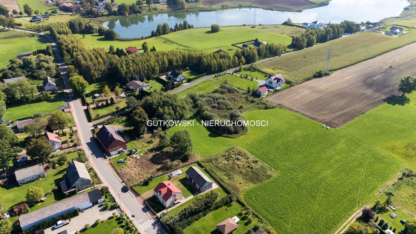 Polecam działkę 1038 m² pod dom w Kałdunach, blisko jeziora i natury Kałduny  1 038m2 Foto 1